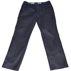 Banana Republic Aiden Chino Black Pants - 33x32